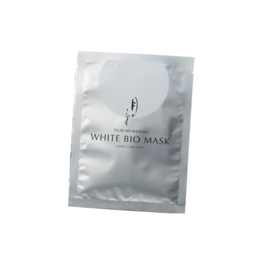 月のしずく　ホワイト　バイオ　マスク　28ml　Cosmetics x 1枚